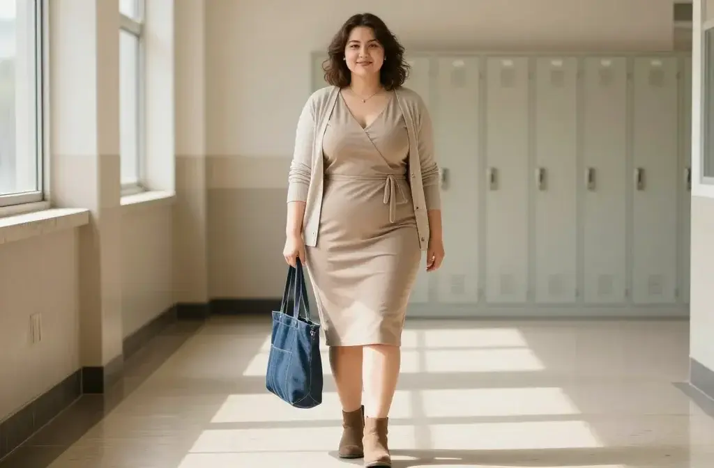 8 Plus Size Teacher Outfits That Make Mornings Easier: Quick Picks