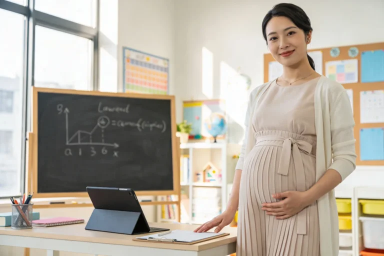 7 Teacher Maternity Outfits: Chic & Comfy Classroom Fits
