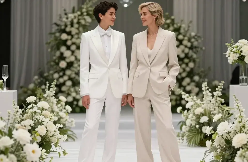 7 Lesbian Wedding Suit Outfits Ideas to Wow Everyone