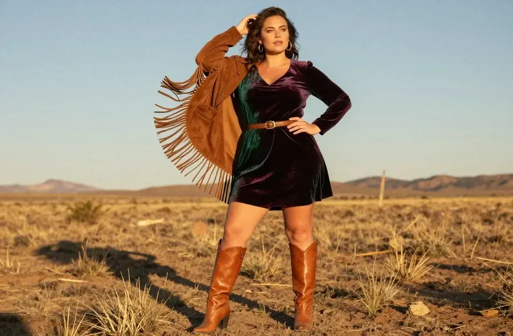 7 Curvy Cowgirl Outfits for Bold Western Flair