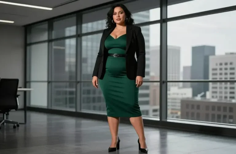7 Curvy Professional Work Outfits That Wow