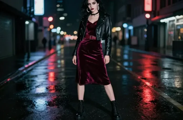 7 Goth Baddie Outfits: Dark Glam Looks to Slay