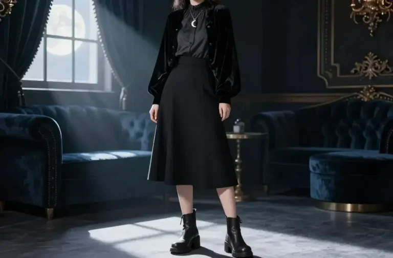 7 Soft Goth Outfits: Dreamy, Cozy Moonlit Looks