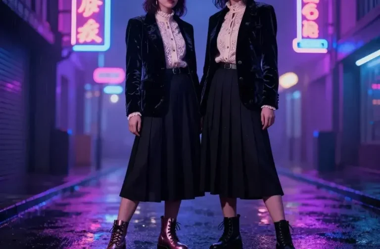 7 90s Whimsigoth Outfits: Dreamy Dark Glam