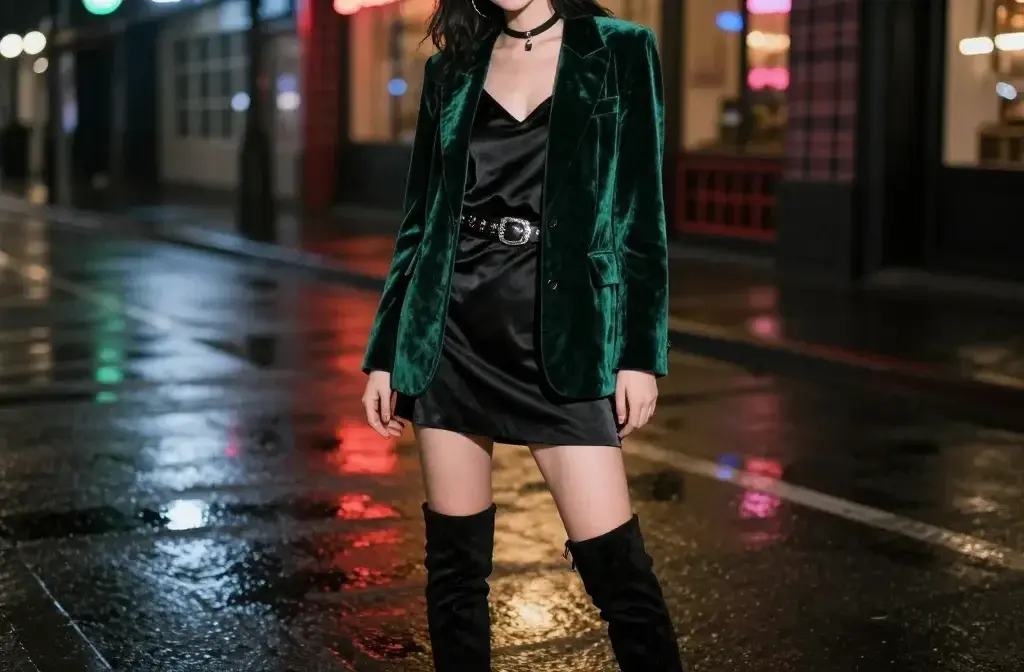 7 90s Whimsigoth Aesthetic Outfits: Velvet Noir Vibes