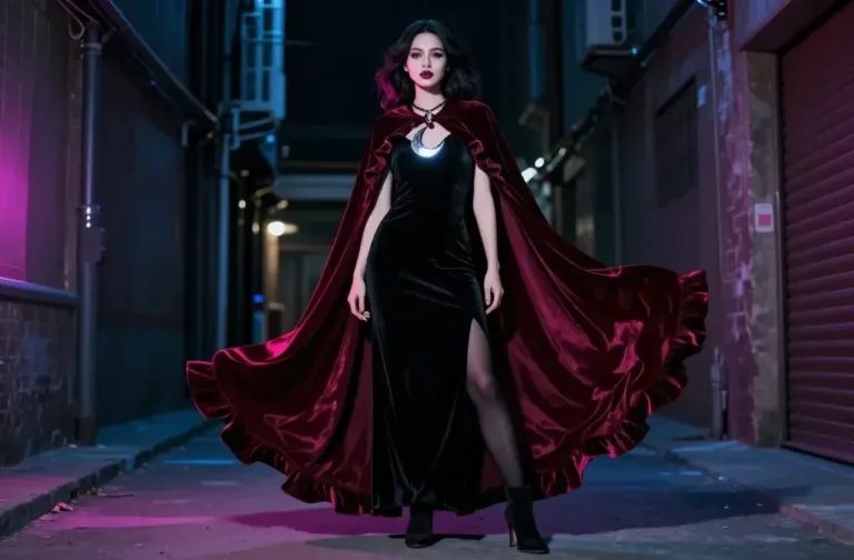 7 Whimsigoth Fashion Outfits: Moonlit Velvet & Neon Swagger