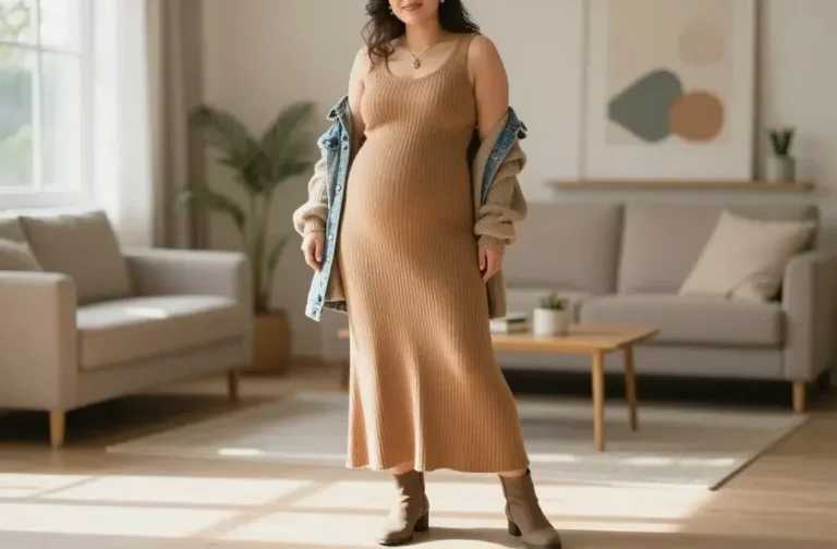 7 Plus Size Pregnancy Outfits: Chic Comfort for Every Trimester