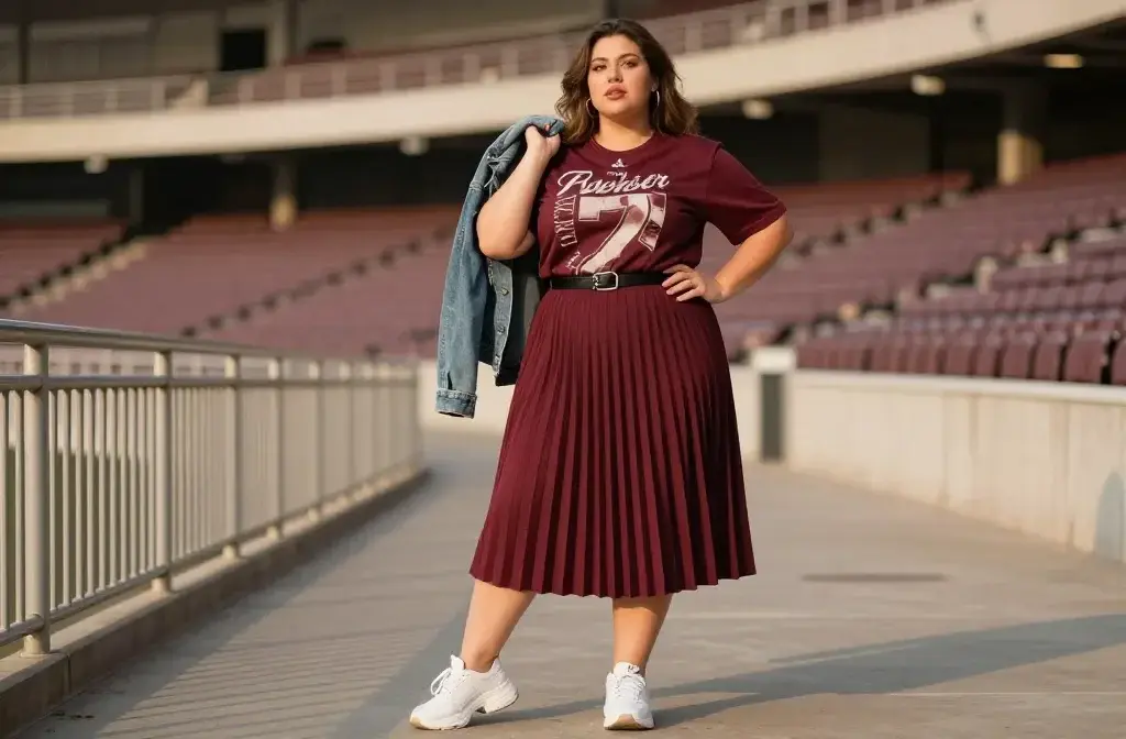 7 Plus Size Baseball Game Outfit Ideas That Slay in-Stadium Style