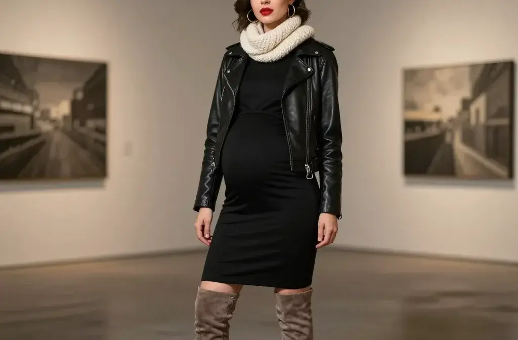 7 Edgy Pregnancy Outfits: Bold Bump Style