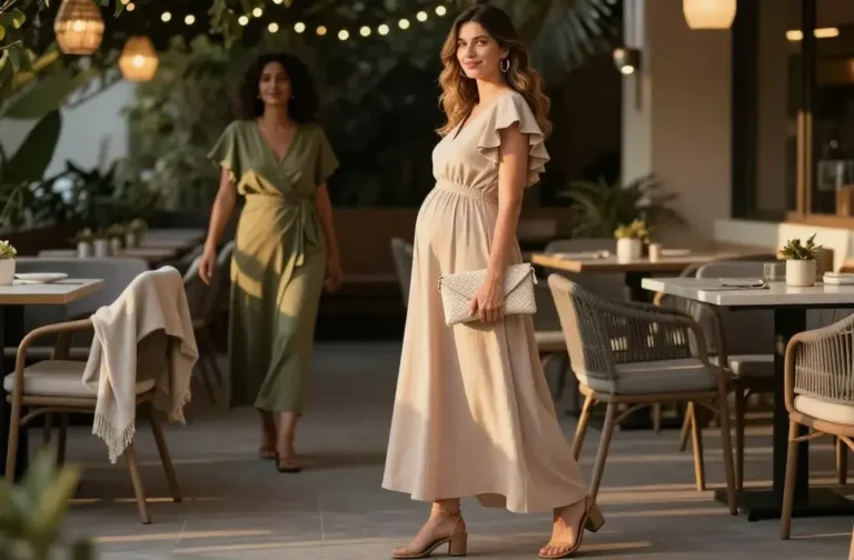 7 Pregnancy Dinner Outfits for Chic and Comfy Looks