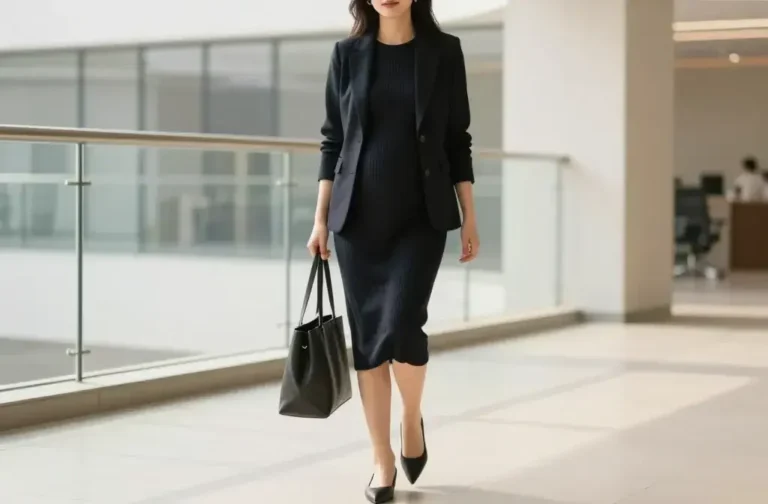 7 Business Casual Pregnancy Outfits That Wow Workdays