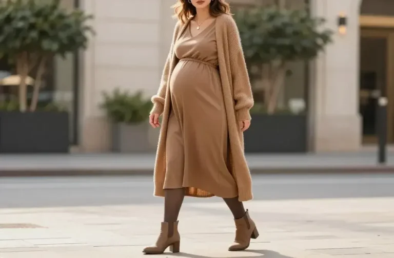 7 Outfits to Hide Pregnancy: Chic Camo for Bump-Friendly Style