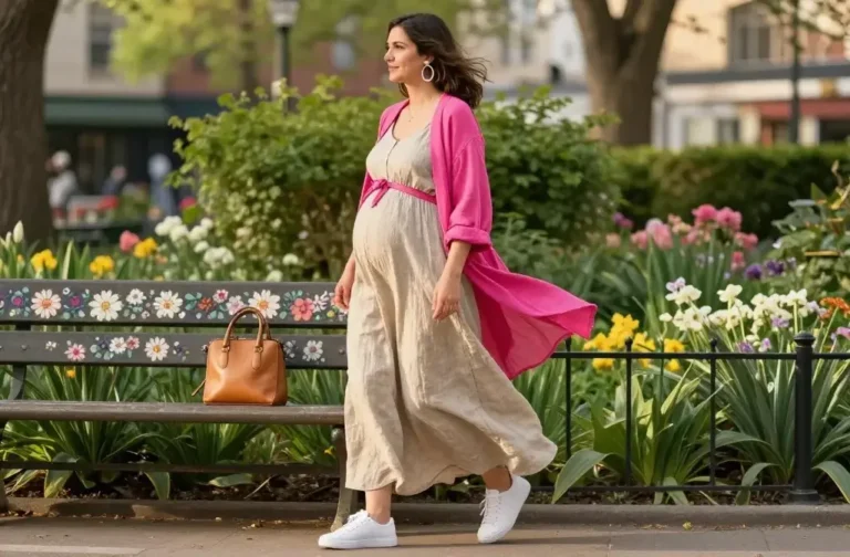7 Pregnancy Outfits for Spring: Blooming Style Inspiration