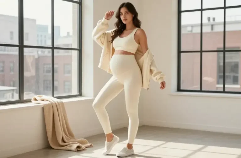 7 Maternity Athleisure Outfits for Chic, Comfy Bump Style