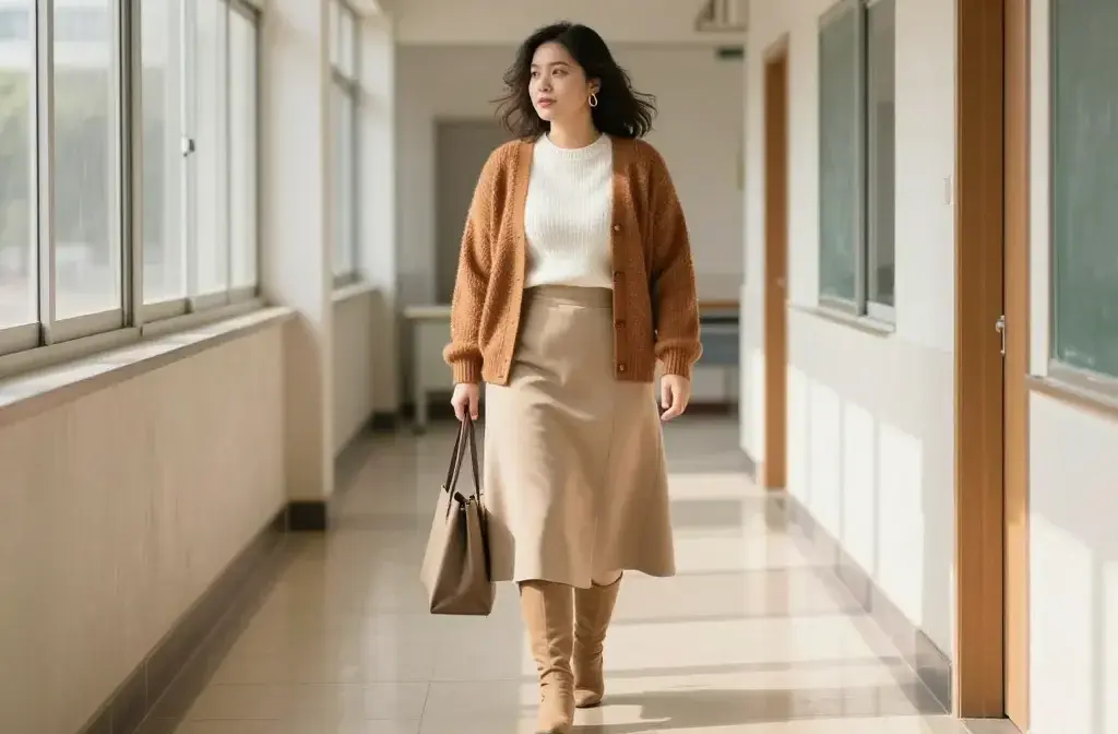 7 Midsize Teacher Outfits: Chic Vibes Inside the Classroom