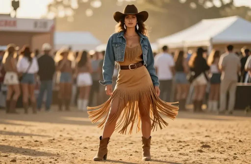7 Cowgirl Concert Outfits That Wow Crowds