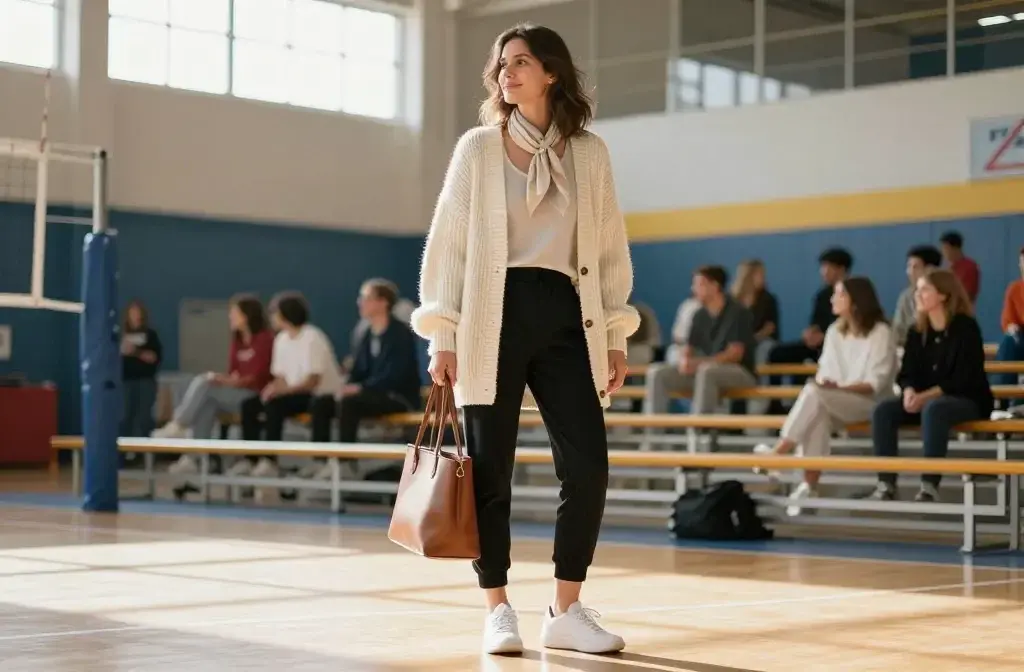 7 Volleyball Mom Outfit Ideas: Cute & Comfy Looks