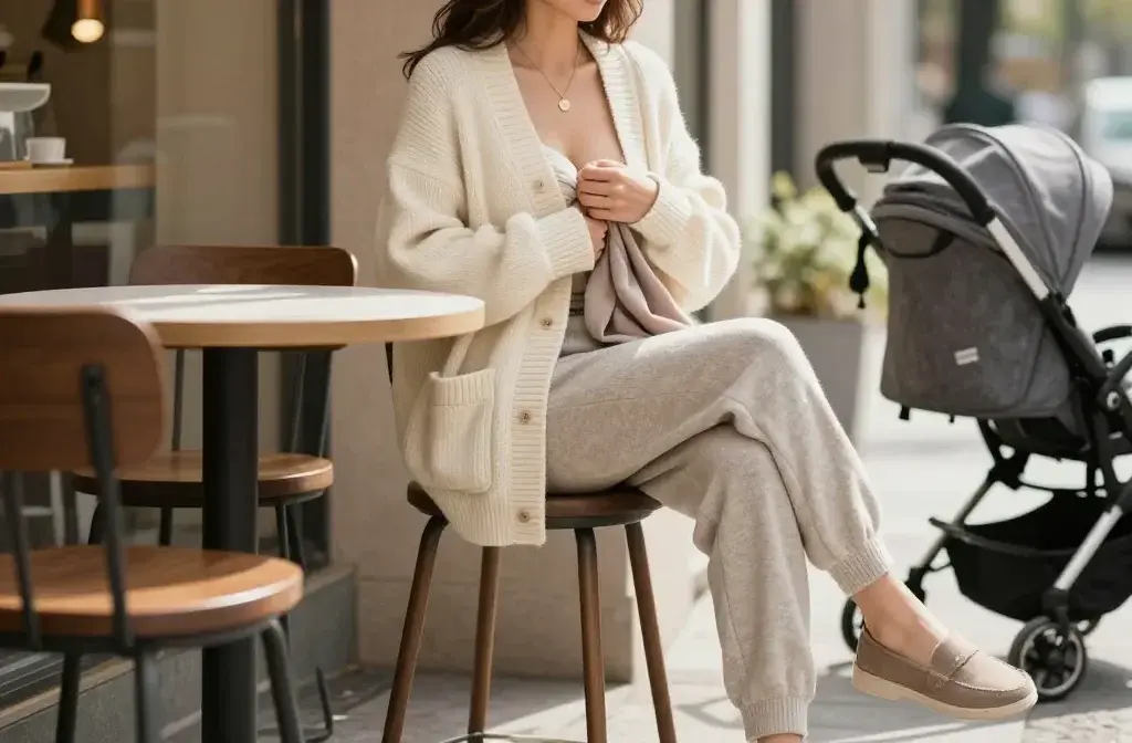 7 Nursing Mom Outfits You’Ll Actually Want to Wear