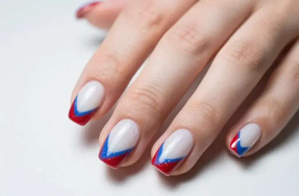 Spark Your 4th of July Nails with Easy Red-White-Blue Designs