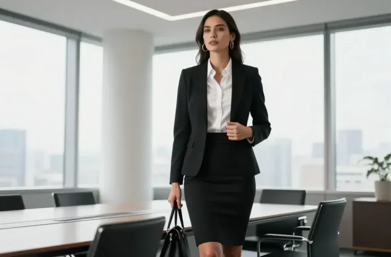 7 Business Women Aesthetic Outfits with Pencil Skirts and Heels: Power Looks