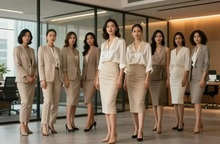 7 Business Women Aesthetic Outfits with Classy Neutral Pieces: Chic Edition